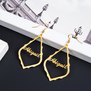 Custom Name Earrings