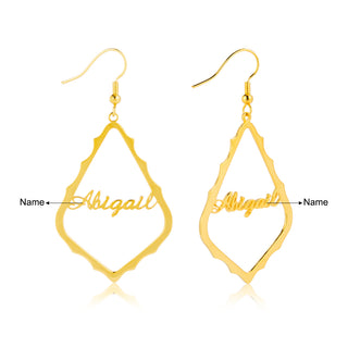 Custom Name Earrings