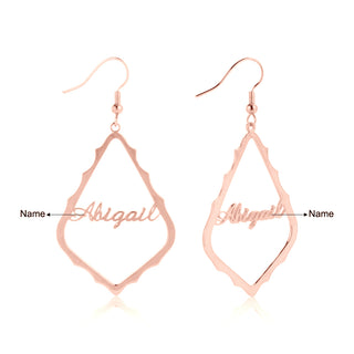Custom Name Earrings