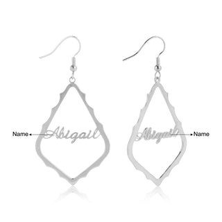 Custom Name Earrings
