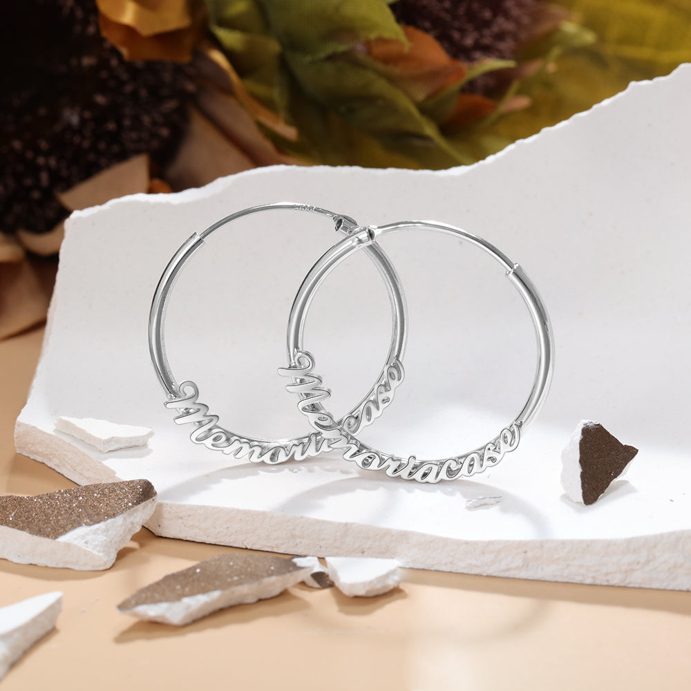 Custom Name Earrings