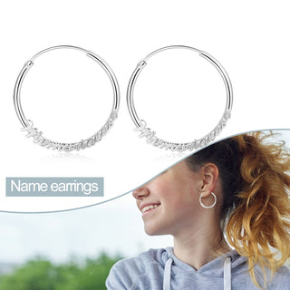Custom Name Earrings