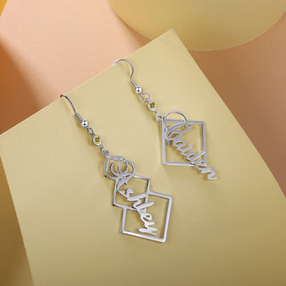 Custom Name Earrings