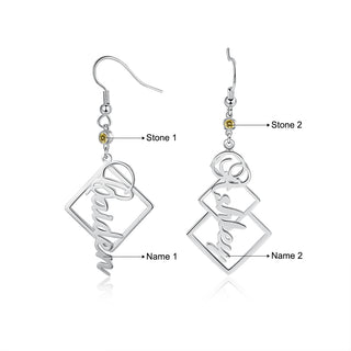 Custom Name Earrings