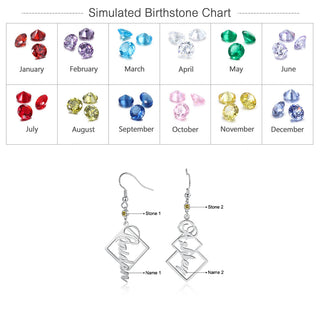 Custom Name Earrings