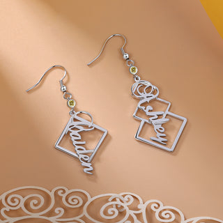 Custom Name Earrings