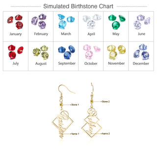 Custom Name Earrings
