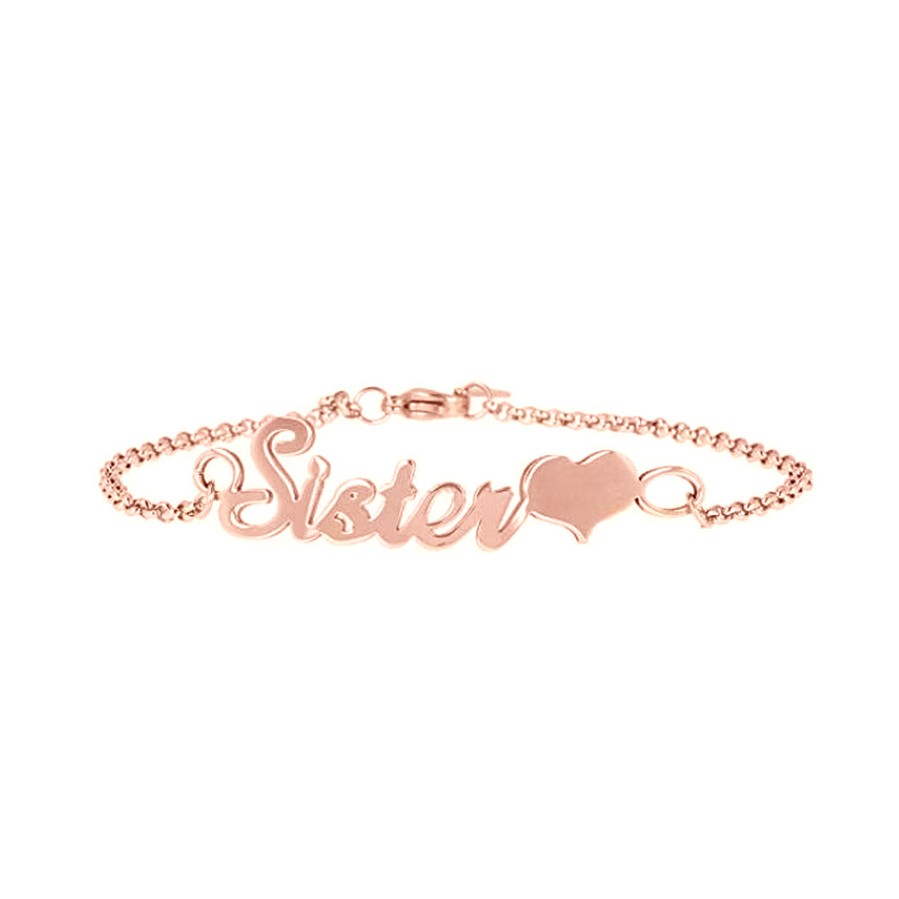 Personalized 925 Sterling Silver Bracelet