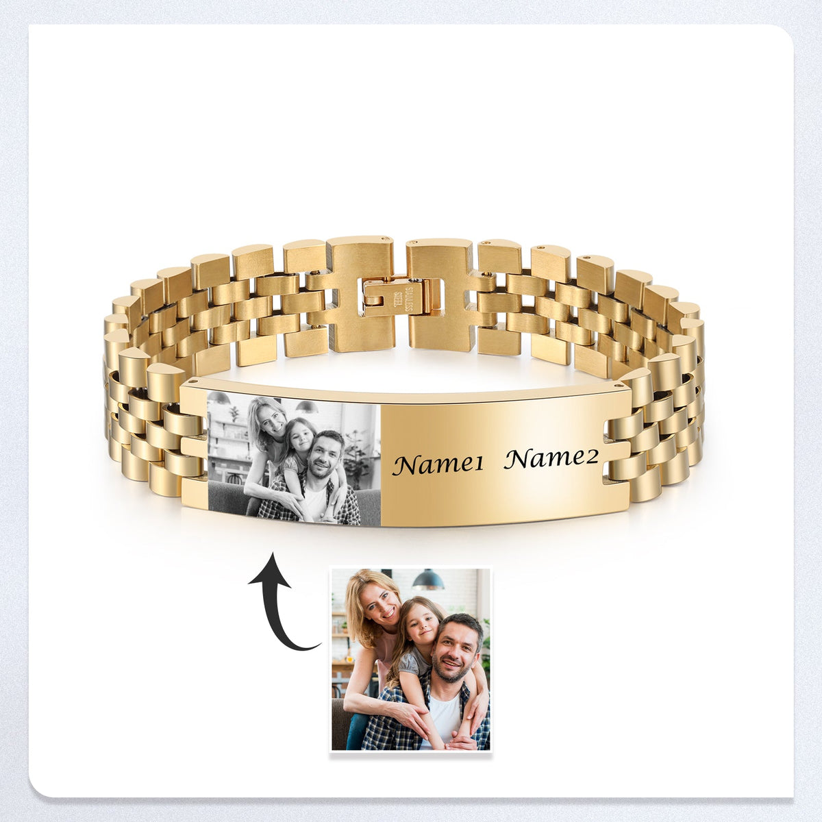 Custom Photo Bracelet