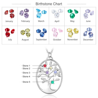 Custom Family Tree Necklace