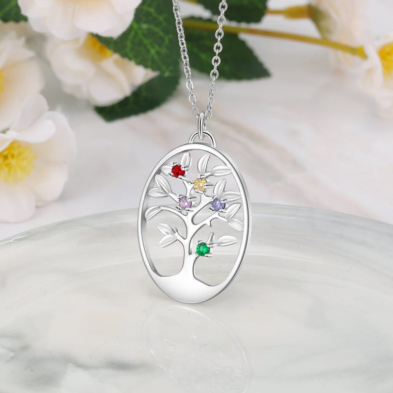 Custom Family Tree Necklace