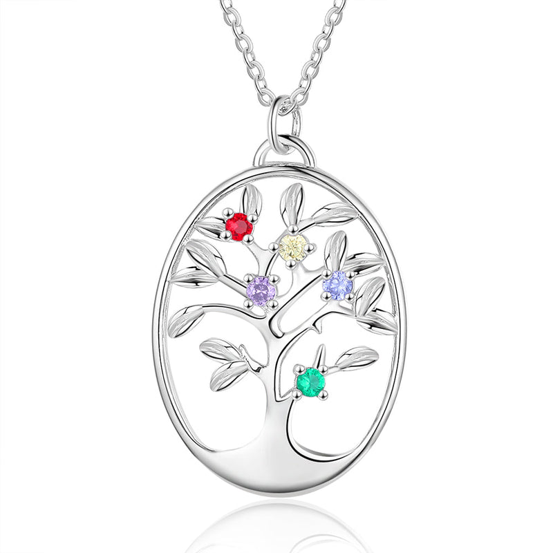 Custom Family Tree Necklace