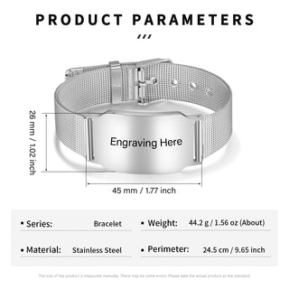 Custom Stainless Steel Bracelet