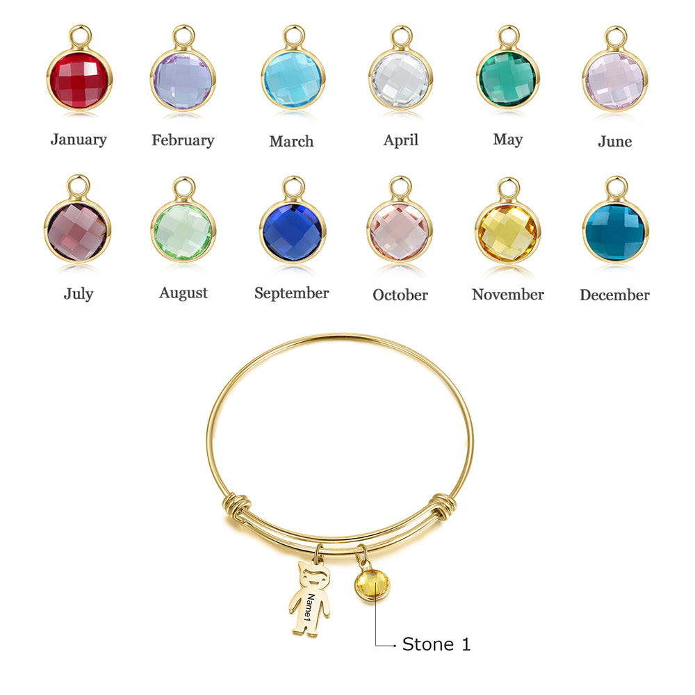 Custom Baby Bnagle Bracelet