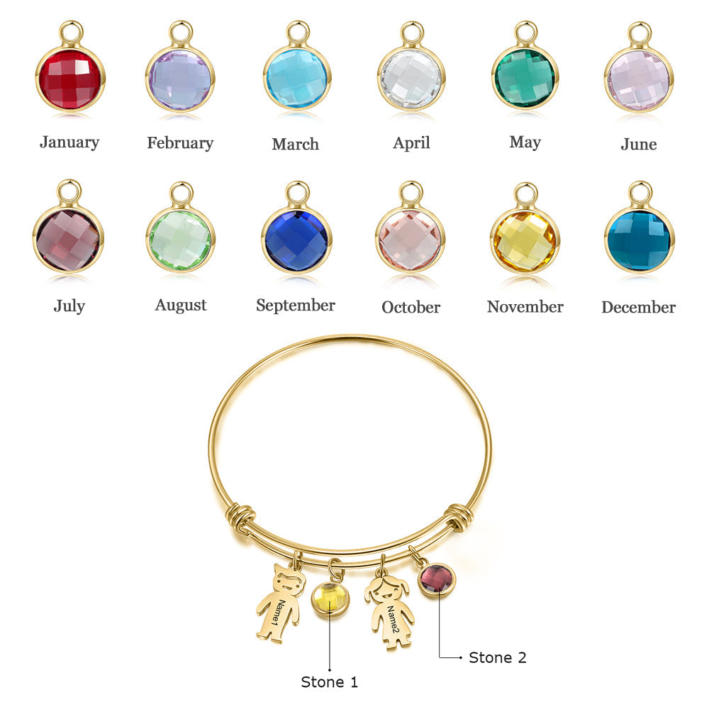 Custom Baby Bnagle Bracelet