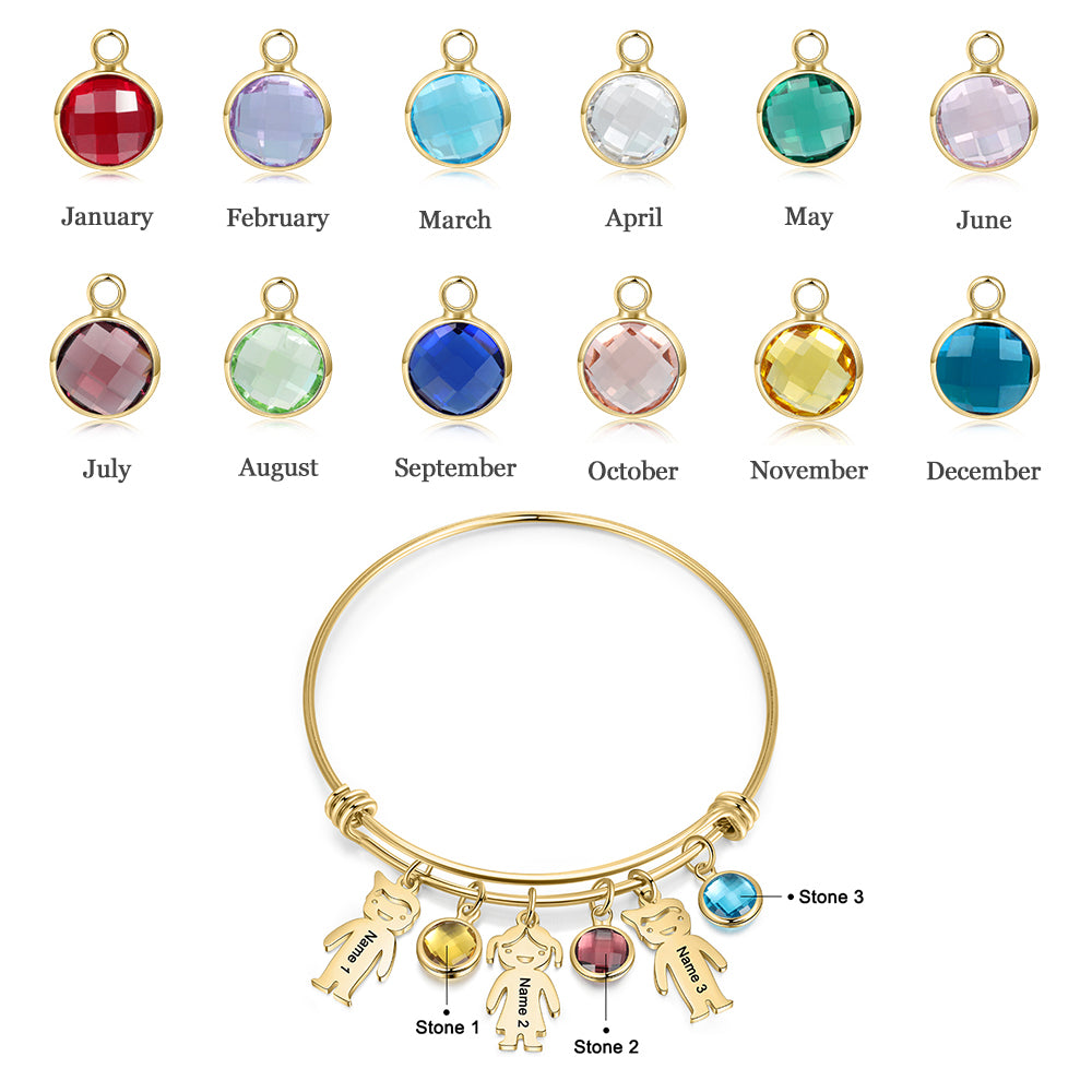 Custom Baby Bnagle Bracelet