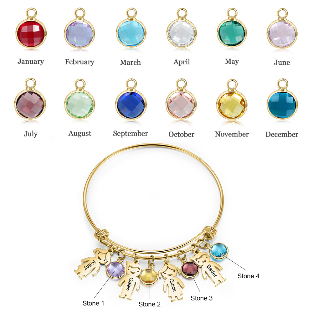 Custom Baby Bnagle Bracelet