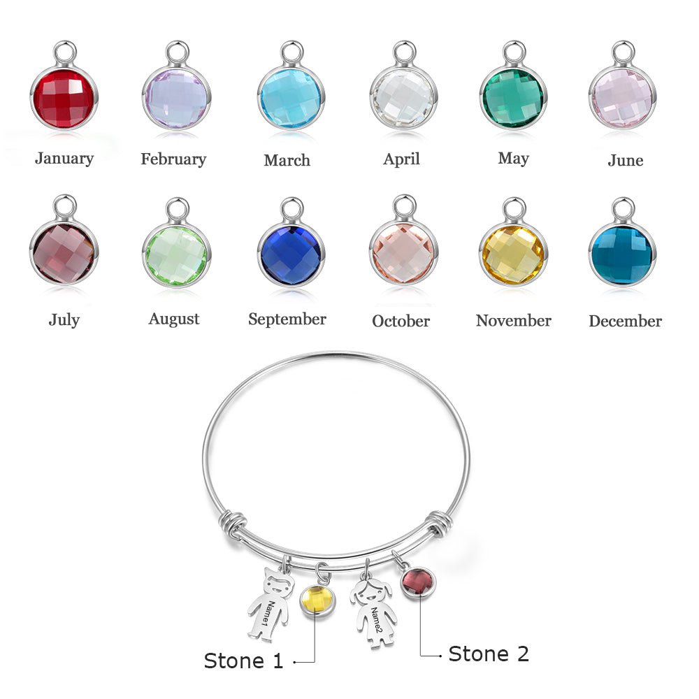 Custom Baby Bnagle Bracelet
