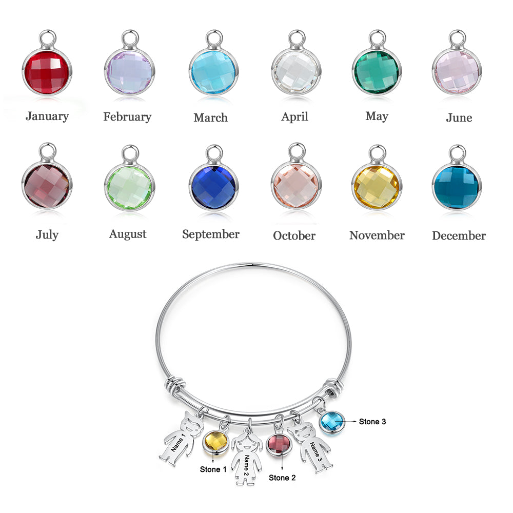 Custom Baby Bnagle Bracelet