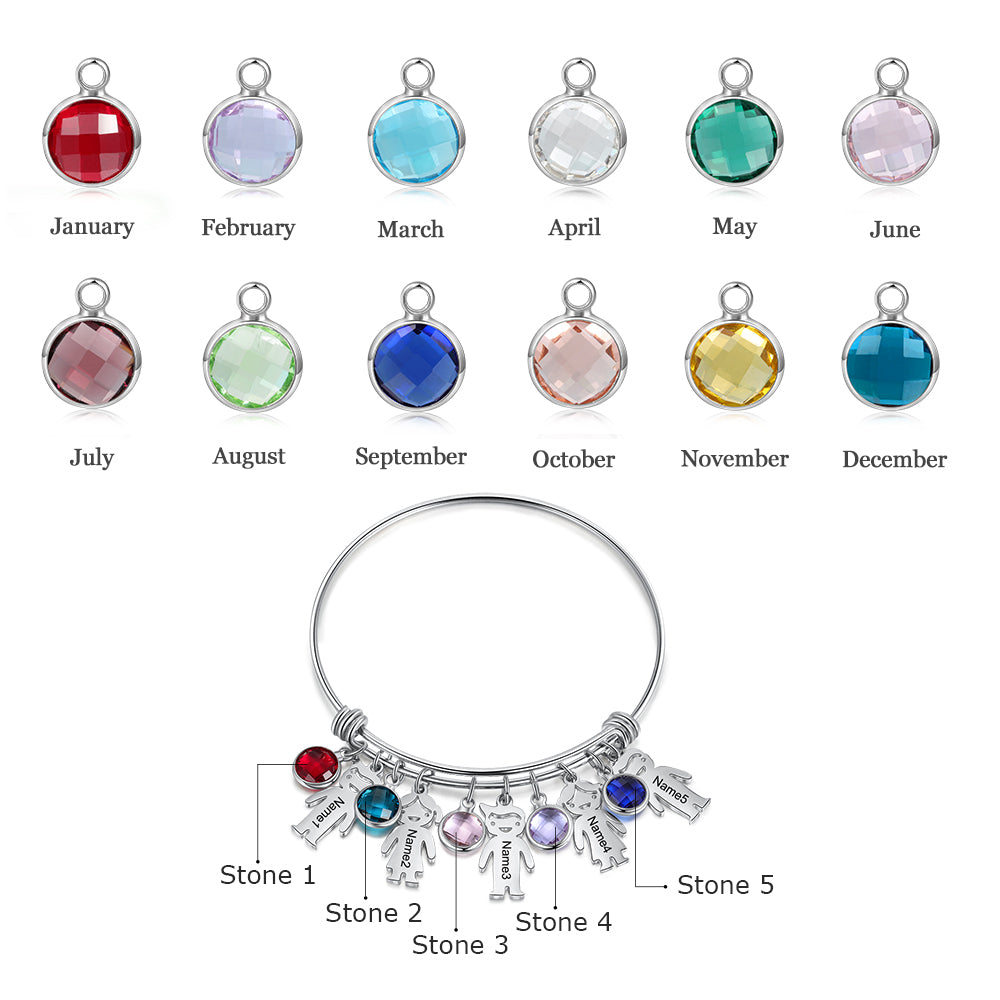 Custom Baby Bnagle Bracelet