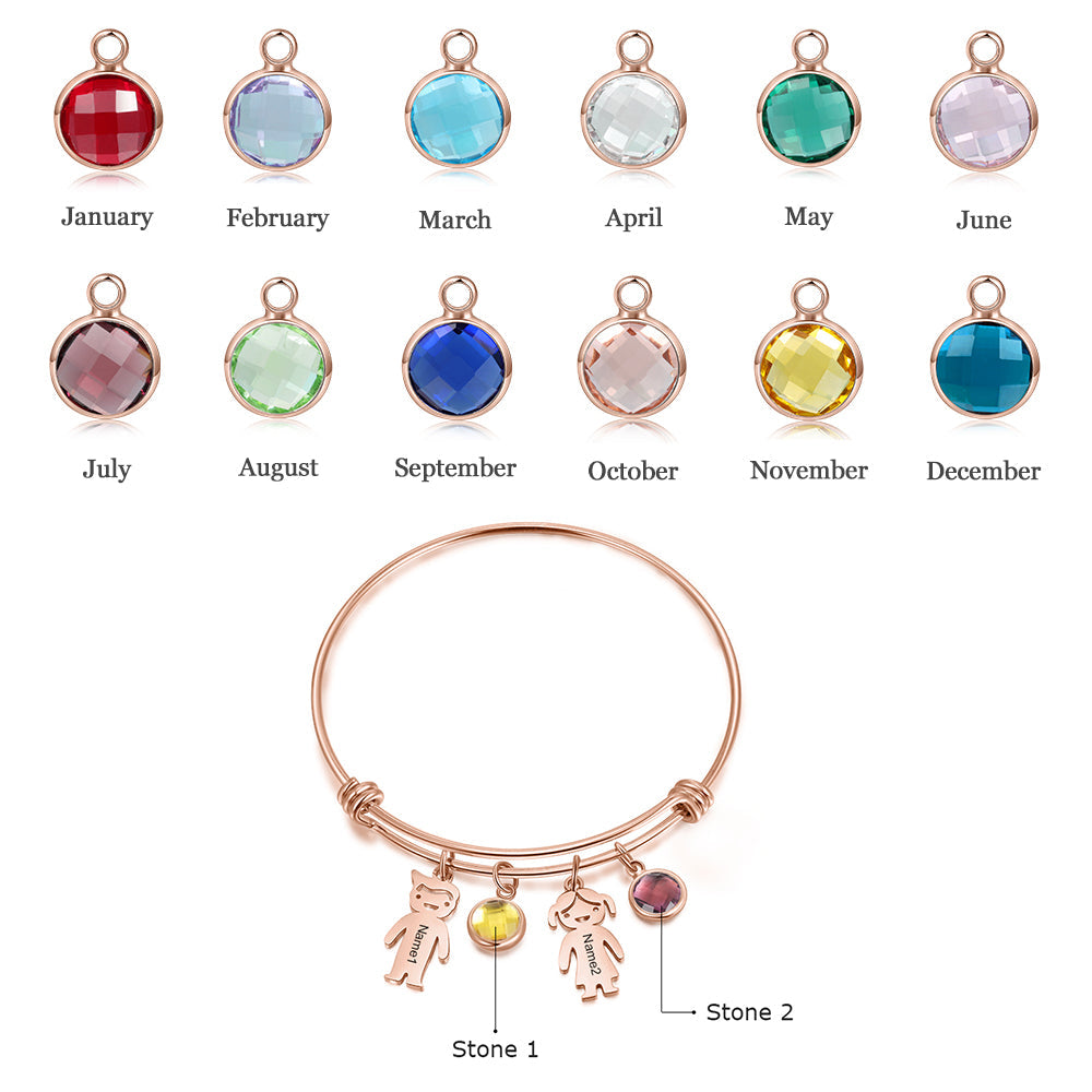 Custom Baby Bnagle Bracelet