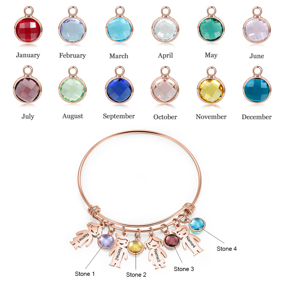 Custom Baby Bnagle Bracelet