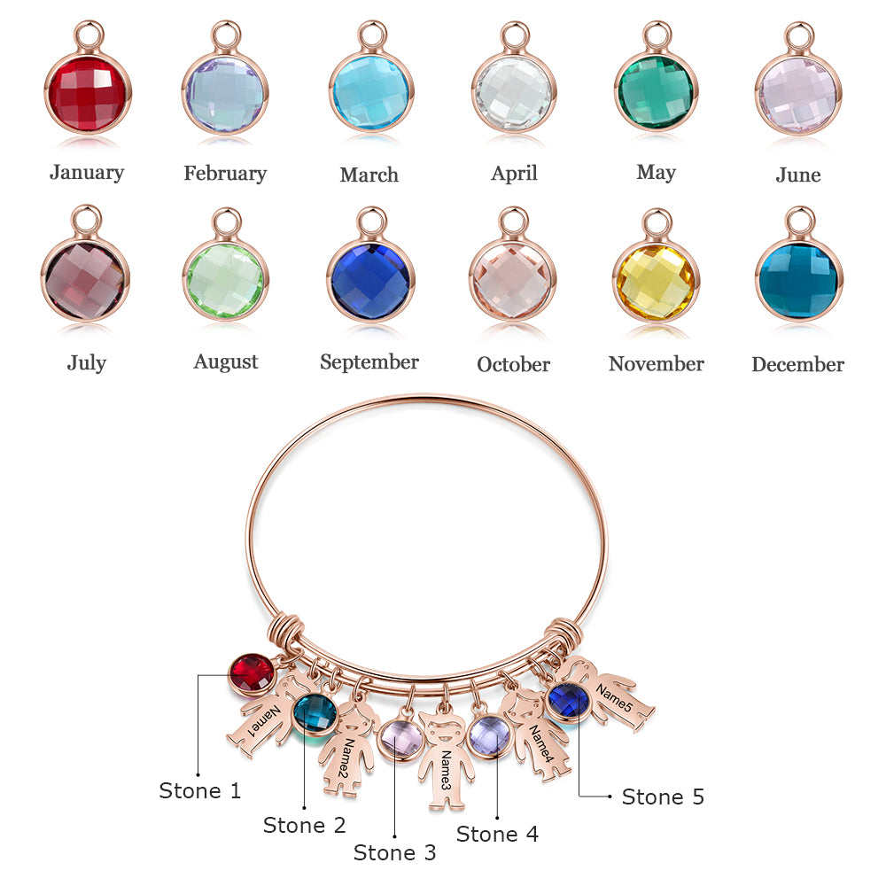 Custom Baby Bnagle Bracelet