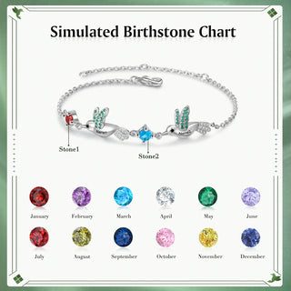 Custom Bird Bracelet