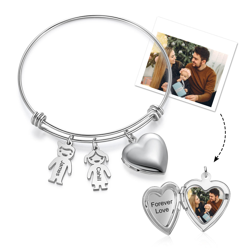 Personalized Stainless Steel Bracelet