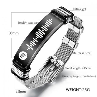 Custom Stainless Steel Men's Bracelet