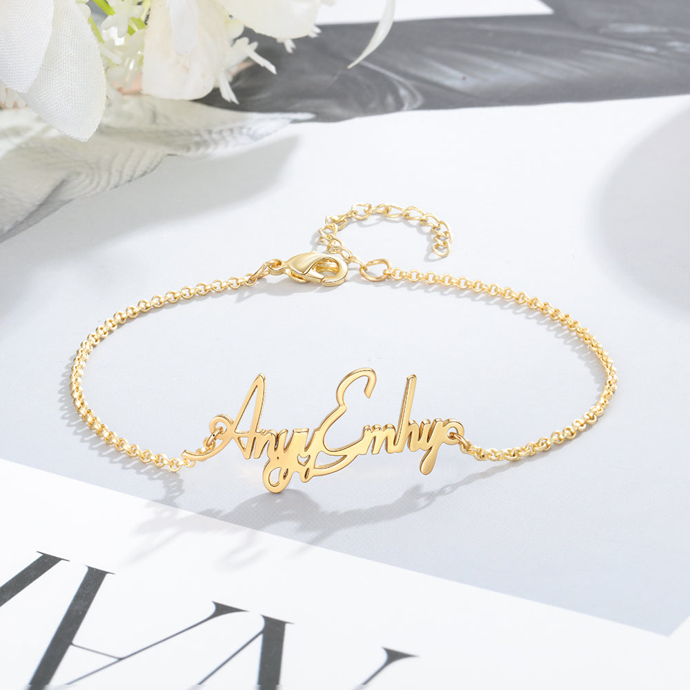 Custom Name Anklet