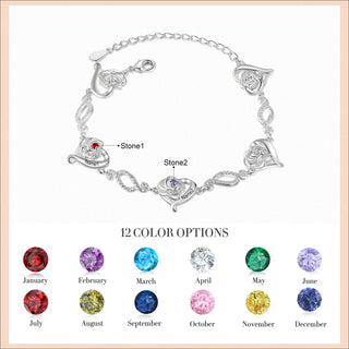 Custom Heart Bracelet