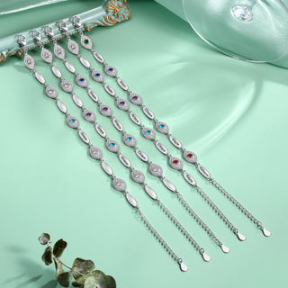 Personalized Evil Eye Bracelet