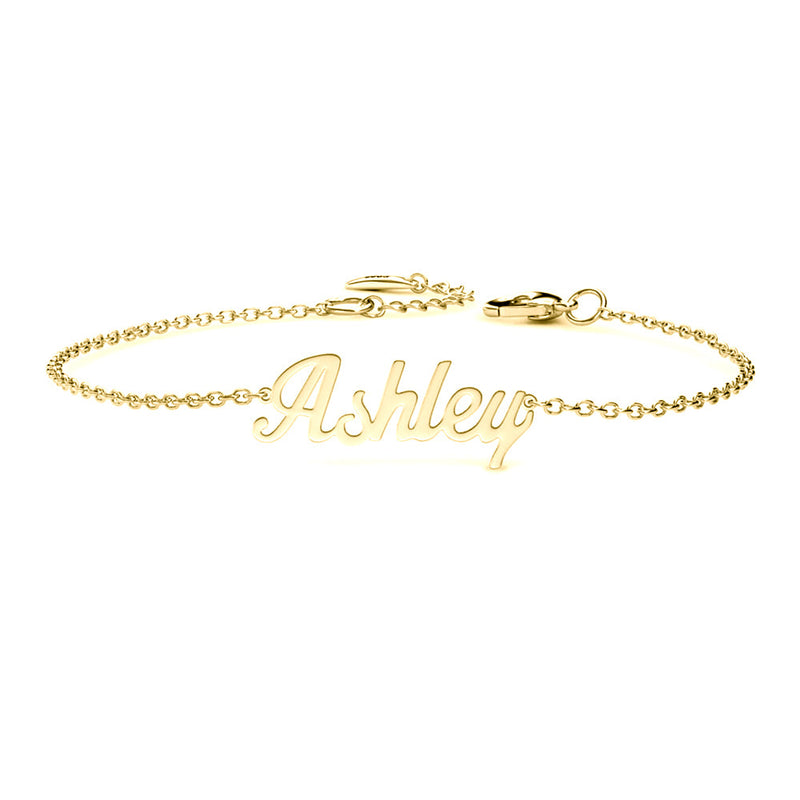 Custom 925 Sterling Silver Name Bracelet