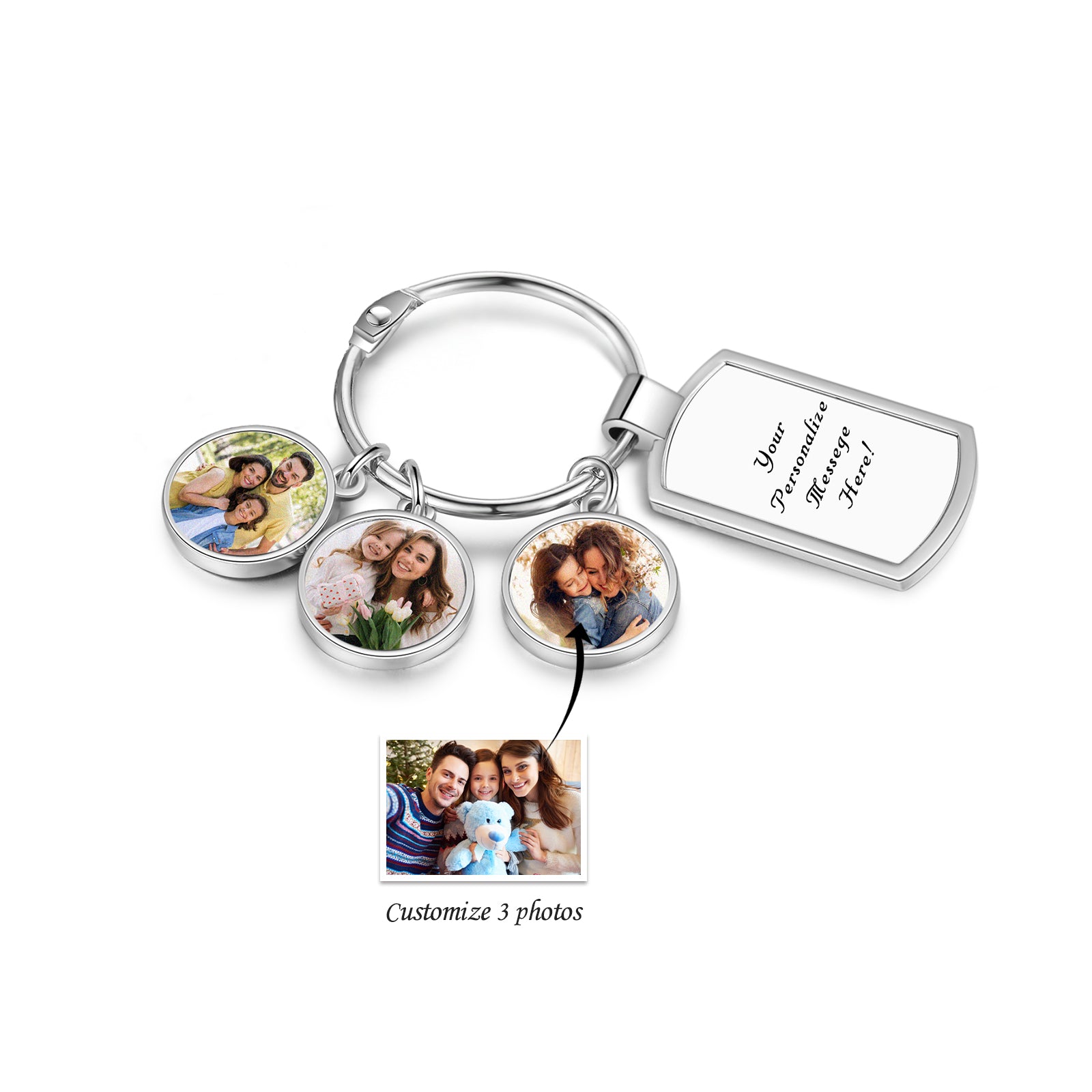 Custom Photo Keychain