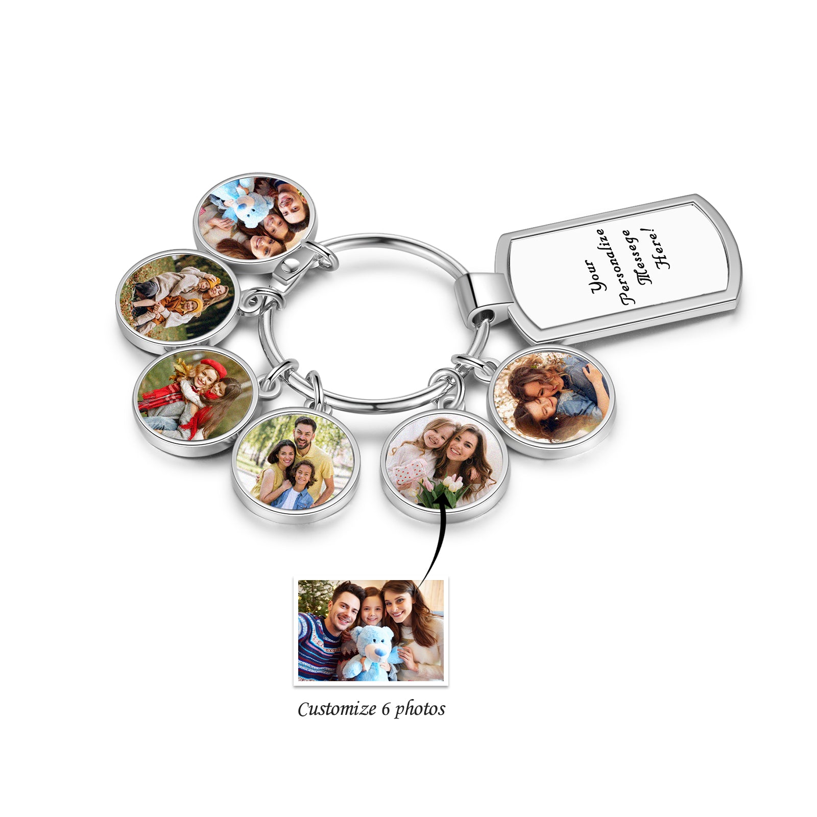 Custom Photo Keychain