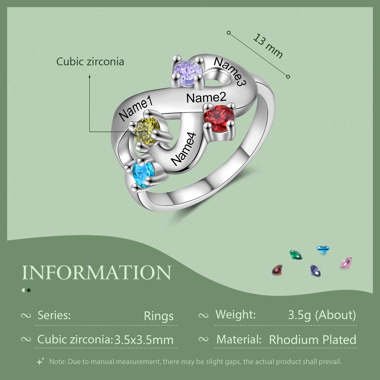Custom Infinity Ring