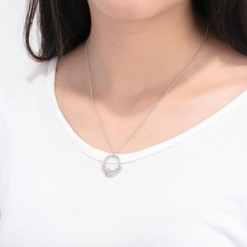 Personalized Birthstone Necklace