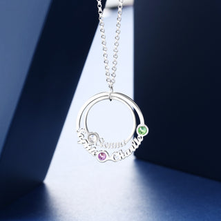 Personalized Birthstone Necklace
