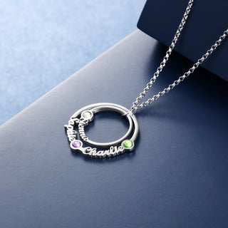 Personalized Birthstone Necklace