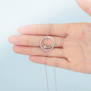 Personalized Birthstone Necklace