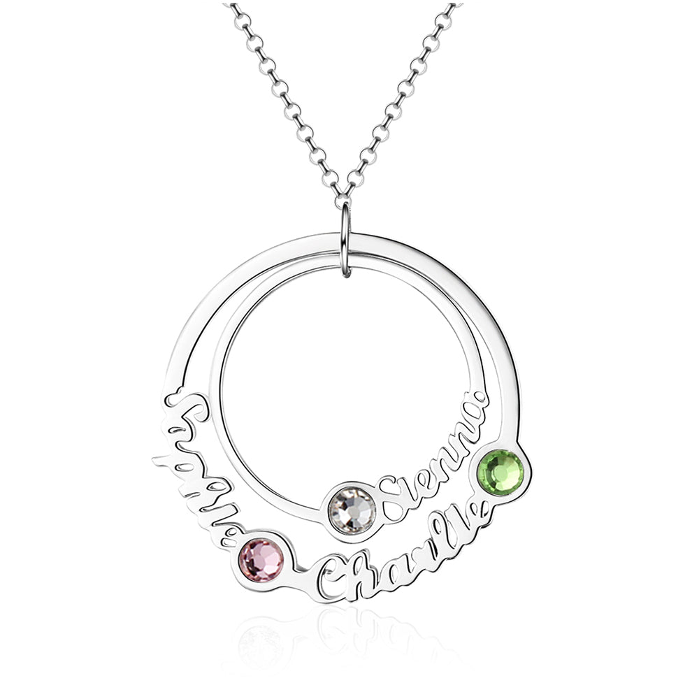 Personalized Birthstone Necklace