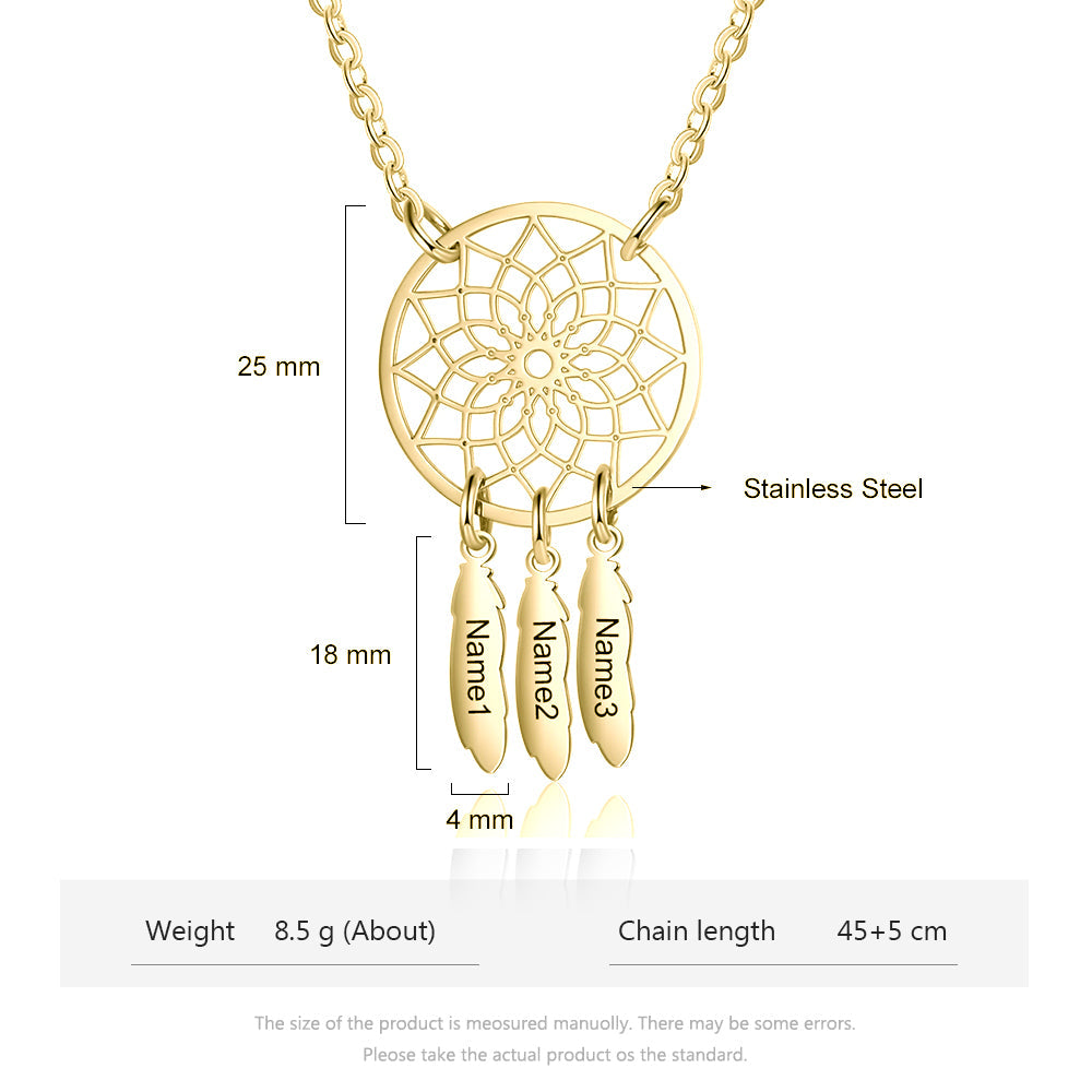 Personalized Stainless Steel Necklace
