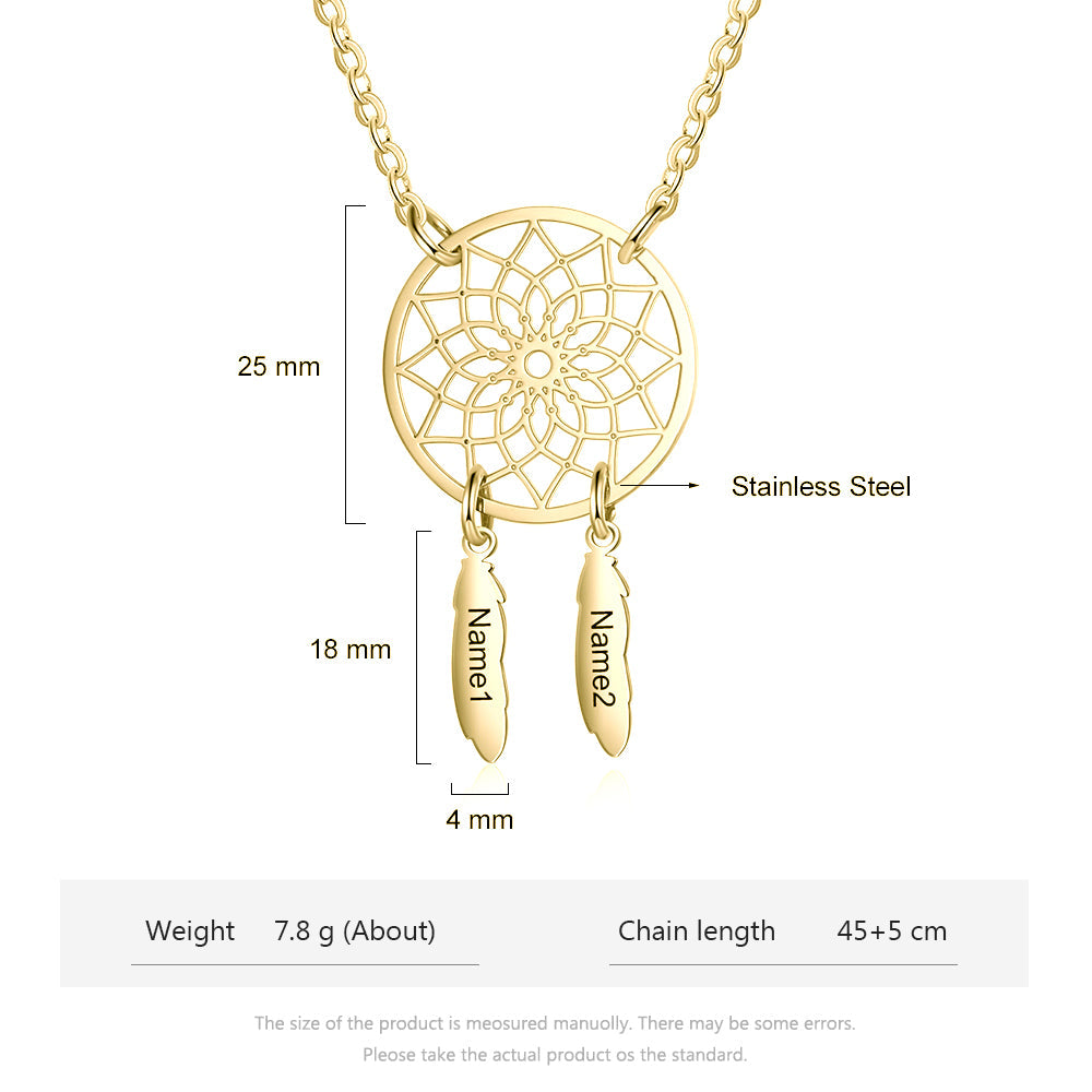 Personalized Stainless Steel Necklace
