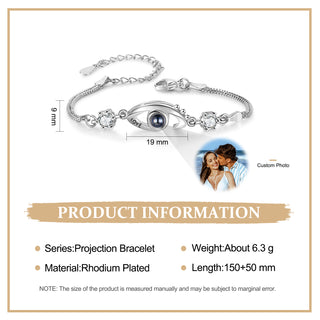 Custom Photo Projection Bracelet