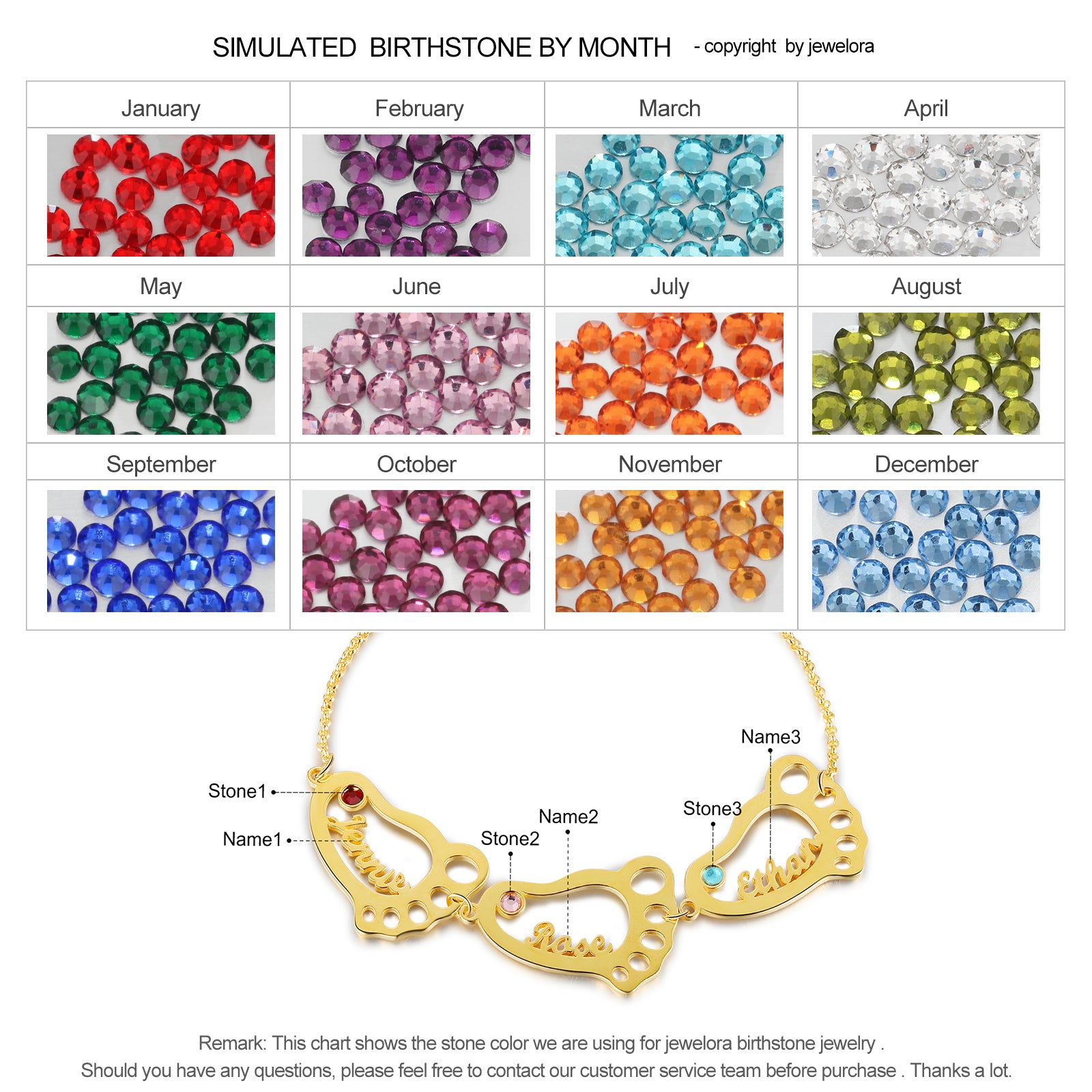 Rhodium Plated Baby Feet Bracelet