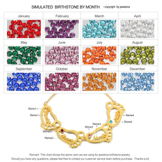 Rhodium Plated Baby Feet Bracelet