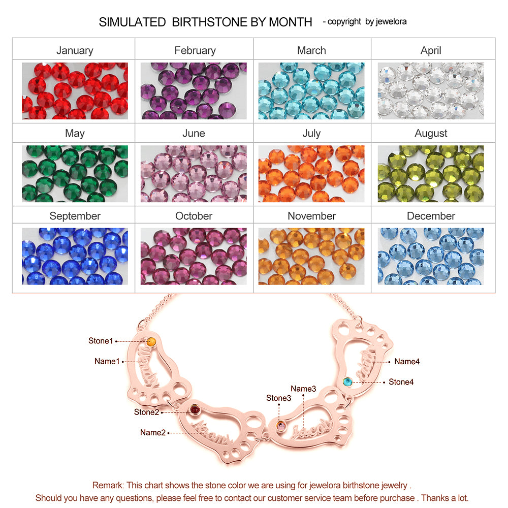 Rhodium Plated Baby Feet Bracelet