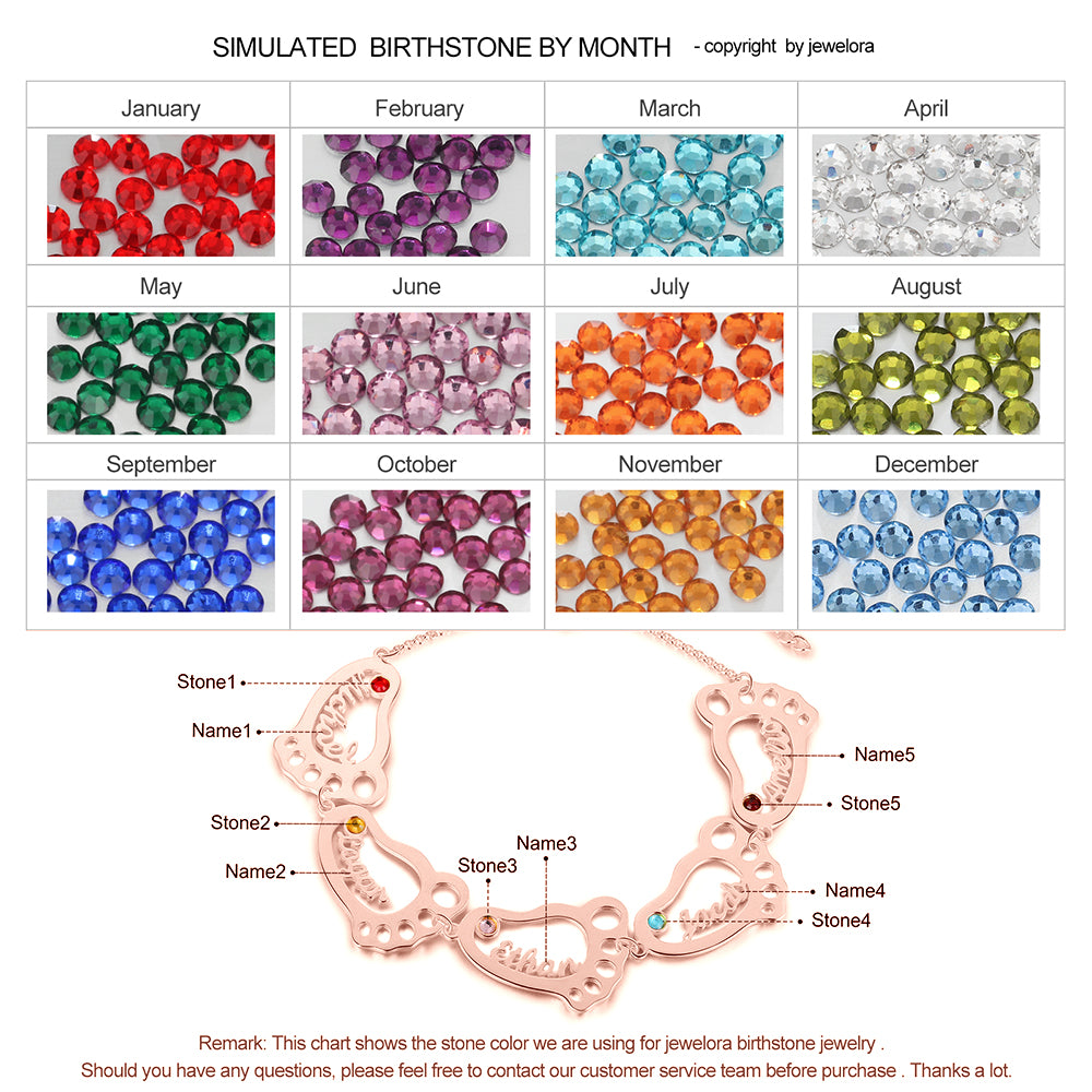Rhodium Plated Baby Feet Bracelet