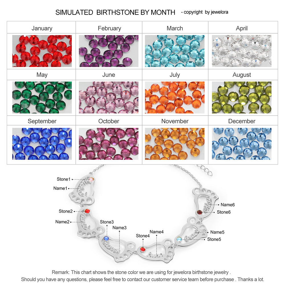 Rhodium Plated Baby Feet Bracelet
